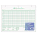 Notebooks & Pads | TOPS 3284 11 in. x 8.5 in. One-Part No Copies Daily Attendance Card (50/Pack) image number 1