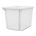 Boxes & Bins | HON HFMBIN12 Flagship 12.75 in. x 16 in. x 12 in. 1 Section Storage Bins - Translucent White image number 1