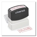 Just Launched | Universal UNV10054 Pre-Inked Faxed Message Stamp - Red Ink image number 3