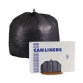 Storage Accessories | Boardwalk H7658PGK 60 Gallon 1.3 mil 38 in. x 58 in. Flat Pack Linear Low-Density Industrial Can Liners - Gray (100/Carton) image number 1