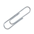 Binding Spines & Combs | U Brands 3684U06-24 Vinyl-Coated Paper Clips - Silver/Medium (200 Clips/Box, 5 Boxes/Pack) image number 0