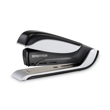 OFFICE STAPLERS AND PUNCHES | PaperPro 1140 25-Sheet Capacity Spring-Powered Premium Desktop Stapler - Black/Silver