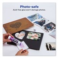 Adhesives & Glues | Avery 00226 1.27 oz Permanent Glue Stic - Applies Purple, Dries Clear image number 3
