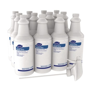 Diversey Care 04705. Glance 32 oz. Spray Bottle Glass and Multi-Surface Cleaner - Original (12/Carton)