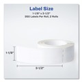 Labels | Avery 4183 3.5 in. x 1.3 in. Multipurpose Thermal Labels - White (1-Box) image number 6