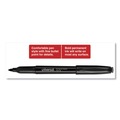 Permanent Markers | Universal UNV07070 Fine Bullet Tip Pen-Style Permanent Marker - Black (36/Pack) image number 6