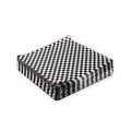Food Wraps | Paterson WG01006 12 in. x 12 in. Grease-Resistant Food Wrap - Black Check (5000/Carton) image number 0