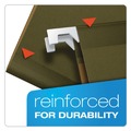 File Folders | Pendaflex 42701EE 1/5-Cut Ready-Tab Extra Capacity Reinforced Colored Letter Size Hanging Folders - Standard Green (20/Box) image number 3