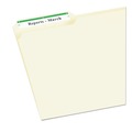 Labels | Avery 05866 0.66 in. x 3.44 in. Permanent TrueBlock File Folder Labels with Sure Feed Technology - White (50 Sheets/Box) image number 1