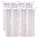 Just Launched | Dart C57PST1 ClearSeal 5.8 in. x 6 in. x 3 in. Hinged-Lid Plastic Containers - Clear (500/Carton) image number 2