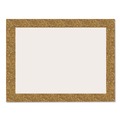 Project & Display Boards | Royal Brites 24448M 22 in. x 28 in. Heavyweight Glitter Poster Board - White with Gold Border (25/Pack) image number 2