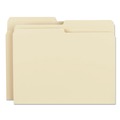 Just Launched | Smead 10320 Interior File Folders with Assorted 1/2-Cut Tab Positions - Letter, Manila (100/Box) image number 2