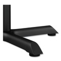 Office Furniture Accessories | Alera ALETBH283B Hospitality Series 27.5 in. x 28.5 in. 300 lbs. Capacity Steel Single-Column Bases - Black image number 3