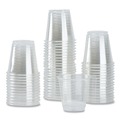 Cups and Lids | Karat C-KC3 3 oz PET Plastic Cups - Clear (2500/Carton) image number 1