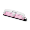 Staple Punches | PaperPro 2188 12-Sheet Capacity EZ Squeeze Incourage 3-Hole Punch - Pink image number 0