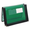 Just Launched | Smead 71951 1 Section 2.25 in. Expansion Poly Wallet - Letter Size, Translucent Green image number 1