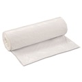 Just Launched | Inteplast Group WSL4046XHW 45 gal. 0.8 mil 40 in. x 46 in. Low-Density Commercial Can Liners - White (25 Bags/Roll, 4 Rolls/Carton) image number 2