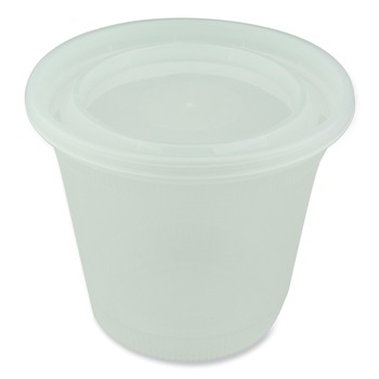 Pactiv Corp. L8328 32 oz 5.5 x 5.5 x 4.9 Newspring DELItainer Plastic Microwavable Container - Clear (200/Carton)