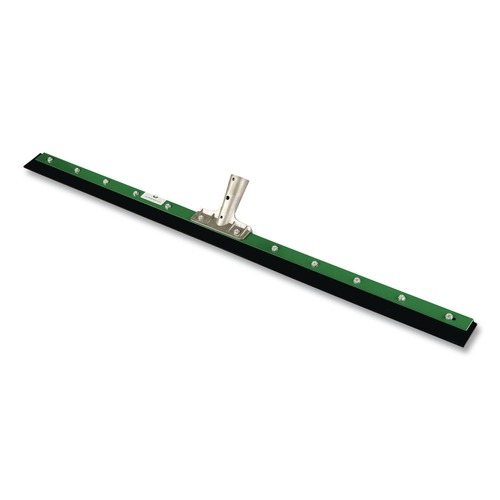 Cleaning Tools | Unger FP900 Aquadozer Heavy Duty Floor Squeegee, 36 Inch Blade, Green/black Rubber, Straight image number 0