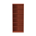 Office & Office Supplies | Alera ALEVA638232MC 31.75 in. x 14 in. x 80.25 in. Valencia Series 6-Shelf Bookcase - Medium Cherry image number 2
