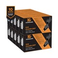 Disposable Gloves | Ansell 49278 9.5 in. Long 6 mil Thick G10 Powder-Free Kraken Grip Nitrile Gloves - X-Large, Black (900/Carton) image number 1