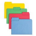 Back to School Sale | Smead 11956 SuperTab 0.75 in. Expansion Letter Size Colored File Folders - Color Assortment 1 (24/Pack) image number 0