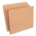 Just Launched | Universal UNV16130EE Reinforced Kraft Straight Top Tab File Folders - Letter Size, Brown (100/Box) image number 0
