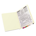 File Folders | Smead 34110 End Tab 11-pt Manila Fastener Folders with Reinforced Straight Tabs - Letter Size/Manila Exterior (50/Box) image number 2