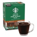 Coffee | Starbucks 12434952 Coffee K-Cups Pack - Pike Place Decaf (24/Box) image number 1