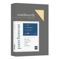 Just Launched | Southworth 994C 24 lbs. Bond Weight 8.5 in. x 11 in. Parchment Specialty Paper - Gold (500/Box) image number 0