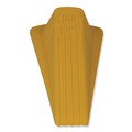 Office & Office Supplies | Master Caster 00966 Giant Foot 3.5 in. W x 6.75 in. D x 2 in. H No-Slip Rubber Wedge Doorstop - Safety Yellow image number 2