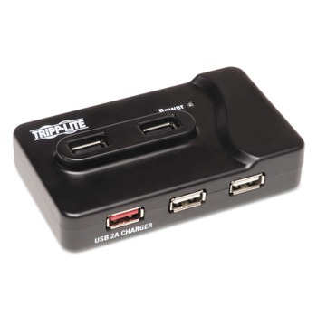 Tripp Lite U360-412 6 Ports USB 3.0 SuperSpeed Charging Hub - Black