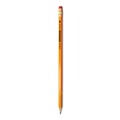 Pencils | Universal UNV55520 HB (#2) Deluxe Blackstonian Pencil - Black Lead, Yellow Barrel (1 Dozen) image number 3