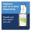 Paper Towels and Napkins | Tork 7232000 4.4 x 5.6 x 6.7 Xpressnap Fit Tabletop Napkin Dispenser - Black image number 3