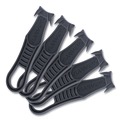 Box Cutters & Utility Knives | Garvey 091459 4 in. Plastic Handle Safety Cutter Box Cutter Knife with Double Shielded Blade - Black (5/Pack) image number 0
