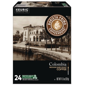 FACILITY MAINTENANCE SUPPLIES | Barista Prima Coffeehouse 5000330094 K-Cups Coffee Pack - Colombia (24/Box)