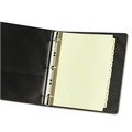 Just Launched | Avery 11307 11 in. x 8.5 in. 12-Tab Preprinted Laminated Jan. to Dec. Tab Dividers with Gold Reinforced Binding Edge - Buff (1-Set) image number 3