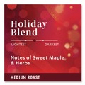 Coffee | Starbucks 12412029 Coffee K-Cups - Holiday Blend (22/Box) image number 3