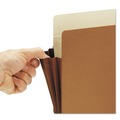 File Jackets & Sleeves | Smead 73395 7 in. Expansion Redrope Tuff Pocket Drop-Front File Pockets with Fully Lined Gussets - Letter, Redrope (5/Box) image number 4