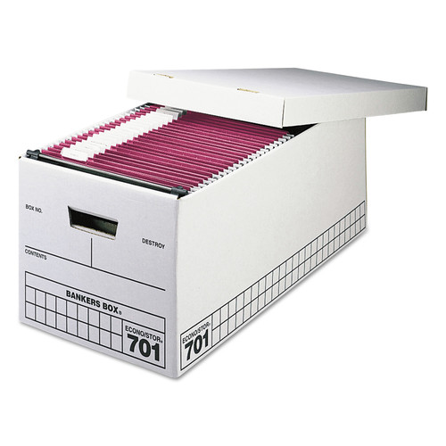 File Folders | Smead 64073 Letter Size 1/5-Cut Tabs Colored Hanging File Folders - Maroon (25/Box) image number 0