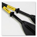Labels | Brother P-Touch TZES651 0.94 in. x 26.2 ft. TZe Standard Adhesive Laminated Labeling Tape - Black on Yellow image number 3
