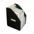 File Folders | C-Line 58810 10 in. Expansion 13 Sections 1/12-Cut Tabs Vertical Expanding File - Letter Size, Black image number 3