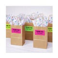 Labels | Avery 05978 2 in. x 4 in. High-Visibility Permanent Laser ID Labels - Assorted Neon (150/Pack) image number 3