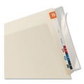 Labels | Smead 67915 0.5 in. x 1 in. "15-in Yearly End Tab Folder Labels - Brown (25 Labels/Sheet, 10 Sheets/Pack) image number 3