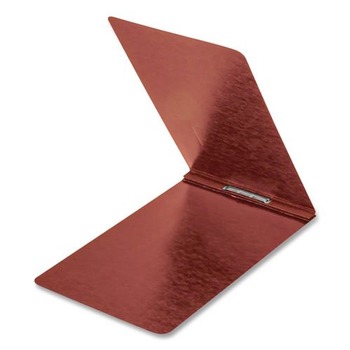 Oxford 71134EE 8.5 in. x 11 in. 2 in. Capacity 2-Prong Metal Fastener Reinforced Top Hinge PressGuard Report Cover - Red