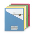 File Folders | Smead 75425 Letter Size Organized Up Slash Jackets - Assorted Colors (25/Pack) image number 1