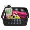 Boxes & Bins | Advantus 40329 13.63 in. x 10.75 in. x 9 in. Weave Bins - Black (3/Pack) image number 2