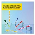 Pens | Paper Mate 56047PP 0.7 mm Clear Point HB No. 2 Mechanical Pencils with Tube of Lead/Erasers - Black Lead/Randomly Assorted Barrel Colors (2/Set) image number 4