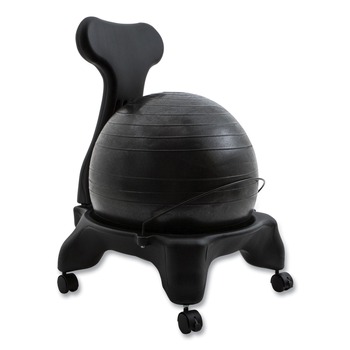  | Champion Sports BCHX FitPro Ball Chair Supports Up to 200 lbs. - Gray