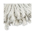 | Boardwalk BWK2024CCT #24 Cut-End Cotton Wet Mop Head - White (12/Carton) image number 2